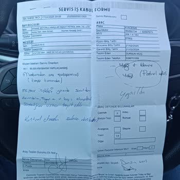 Bakım Sonrası Eksik Ve Hatalı İşlemler İle İletişim Sorunu