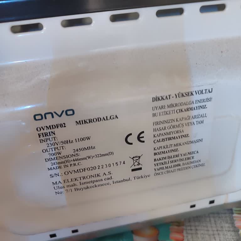 Onvo Mikrodalga Fırın İçin Yedek Cam Tabak Bulamıyorum, Bayiler Ve Müşteri Hizmetleri İlgisiz