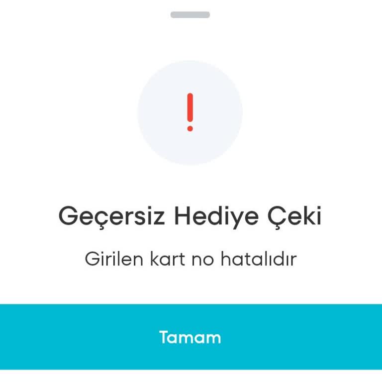 A101 Kartımla Online Alışveriş Yapamıyorum, Kart Numarası Hatalı Uyarısı Alıyorum