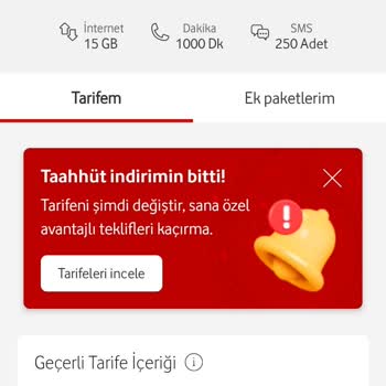 Vodafone Fatura Şoku: Eski Müşteriye Yüksek Ücret Politikası