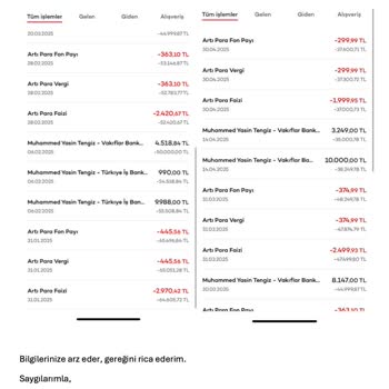 Artı Para Hesabında Yüksek Faiz Ve Kesintiler Nedeniyle Mağduriyet