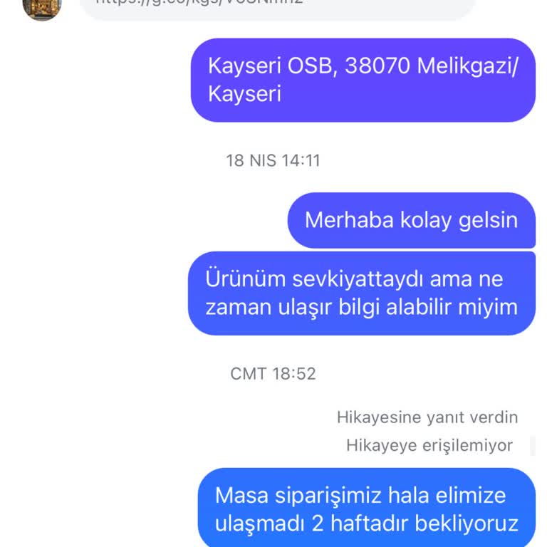 Ürün Gönderimi Ve Güven Sorunu Yaşadım