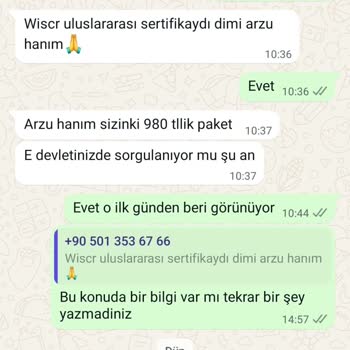 Sertifika Teslim Edilmiyor, Muhatap Bulamıyorum