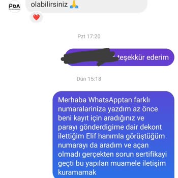 Sertifika Teslim Edilmiyor, Muhatap Bulamıyorum