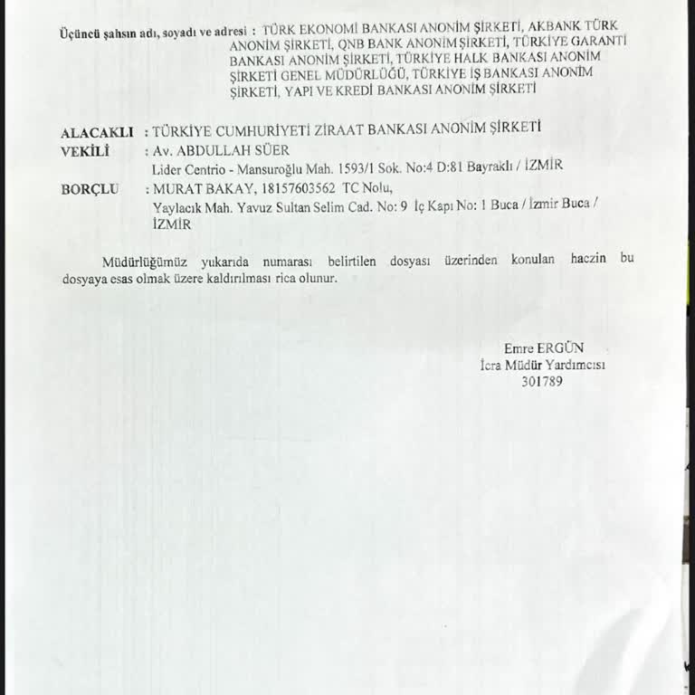 İcra Blokesi Kaldırılmadı, Banka Çözüm Sunmuyor