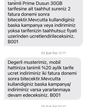 Kullanmadığım Hatta Yüksek Fatura Yansıtıldı