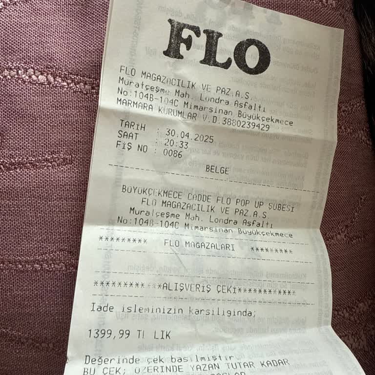 FLO Büyükçekmece Outlet'te Çalışan İlgisizliği Ve Saygısız Tavır