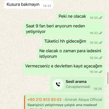 Siparişim Zamanında Gelmedi İade Hakkım Engellendi