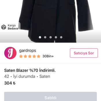 Gardrops Premium'dan Aldığım Üründe Sorun Ve İade Sürecinde İletişimsizlik