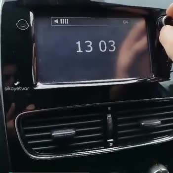 Renault Radyo Ekranı Açılmıyor Ses Var Görüntü Yok!