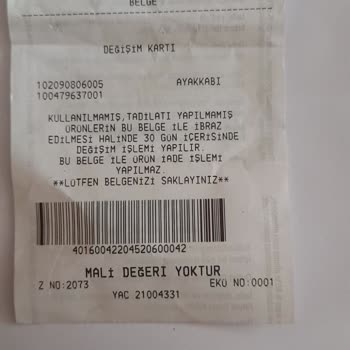 Ayakkabı Değişiminde Mağaza Mağaza Süründüm