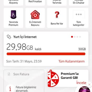 Vodafone Fatura Bilgisi Alınamıyor Ödeme Yapılamıyor