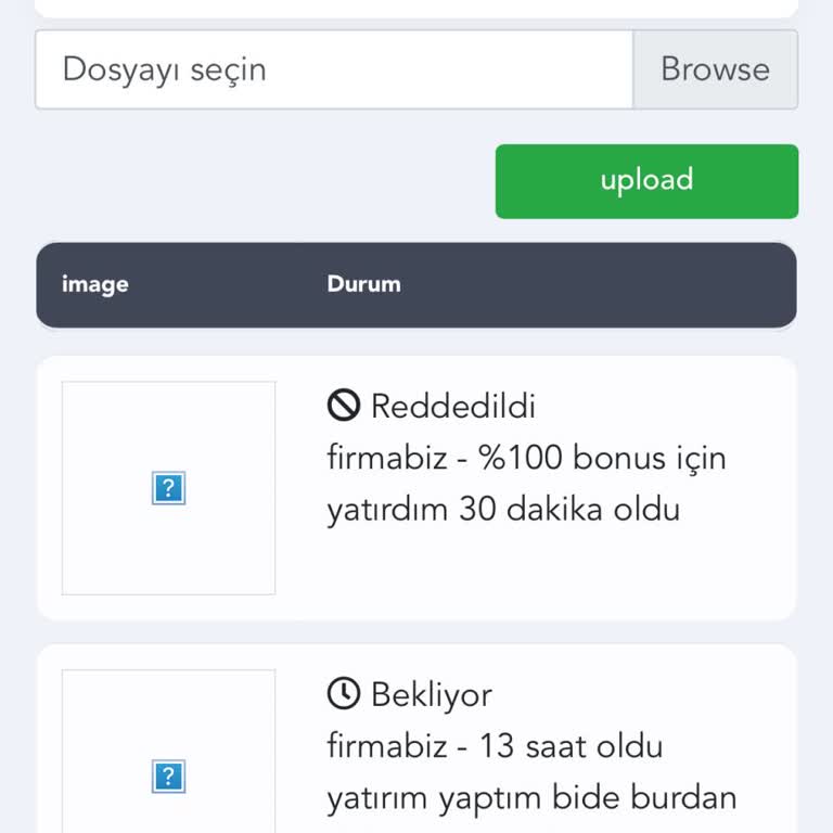 Yatırım İşlemi Gerçekleşmedi, Destek Yanıt Vermiyor