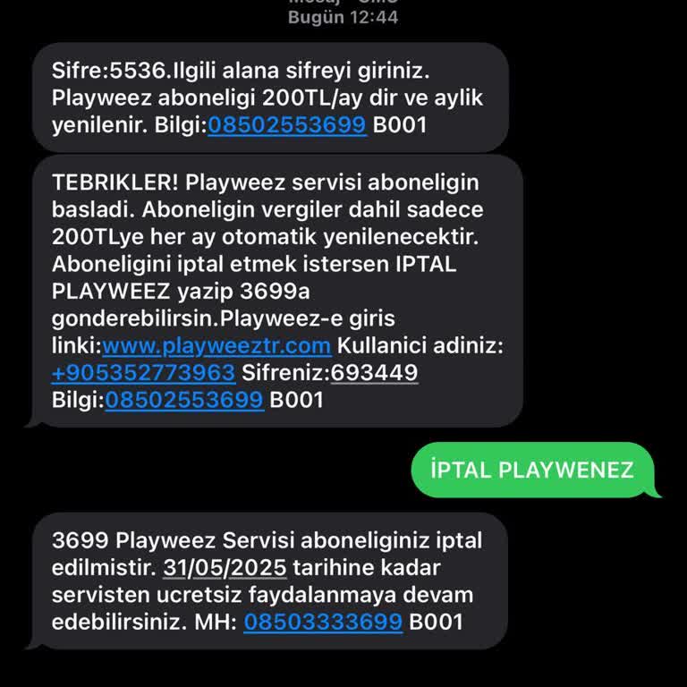 Yanlışlıkla Yapılan Üyelikten Kesilen Ücretin İadesi Talebi
