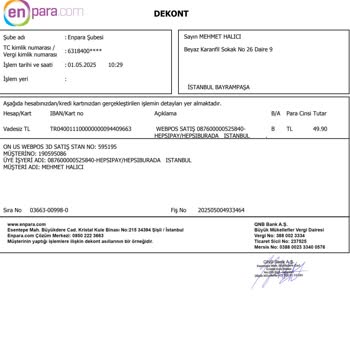 Onayım Olmadan Hepsiburada Premium Yenilendi, Paramın İadesini İstiyorum