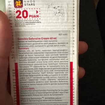 Bioderma Sensibo Defensive Kremde QR Kod Okuma Sorunu Ve Etiket Problemi