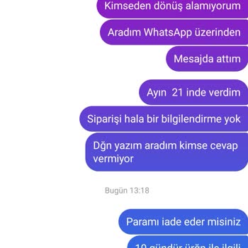 Satış Sonrası Destek Ve İletişim Yokluğu Mağduriyeti