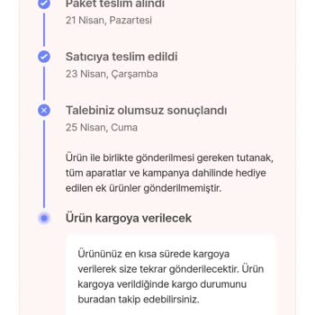 İade Talebim Şarj Aleti Kutusu Bahanesiyle Reddedildi