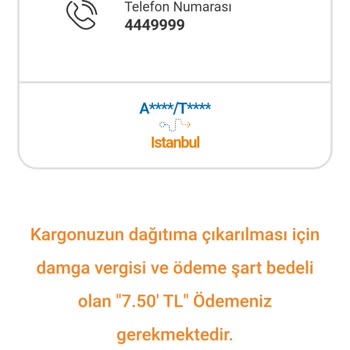 Yurtiçi Kargo Kargo Takip Ücreti Diye 557 TL Çekildi Mağdur Oldum