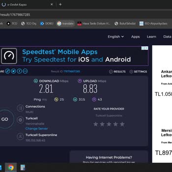 Taahhüt Edilen İnternet Hızını Alamıyorum