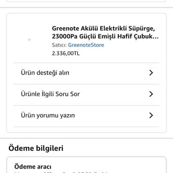 Bir Yılda Bataryası Biten Süpürge Ve İlgisiz Servis