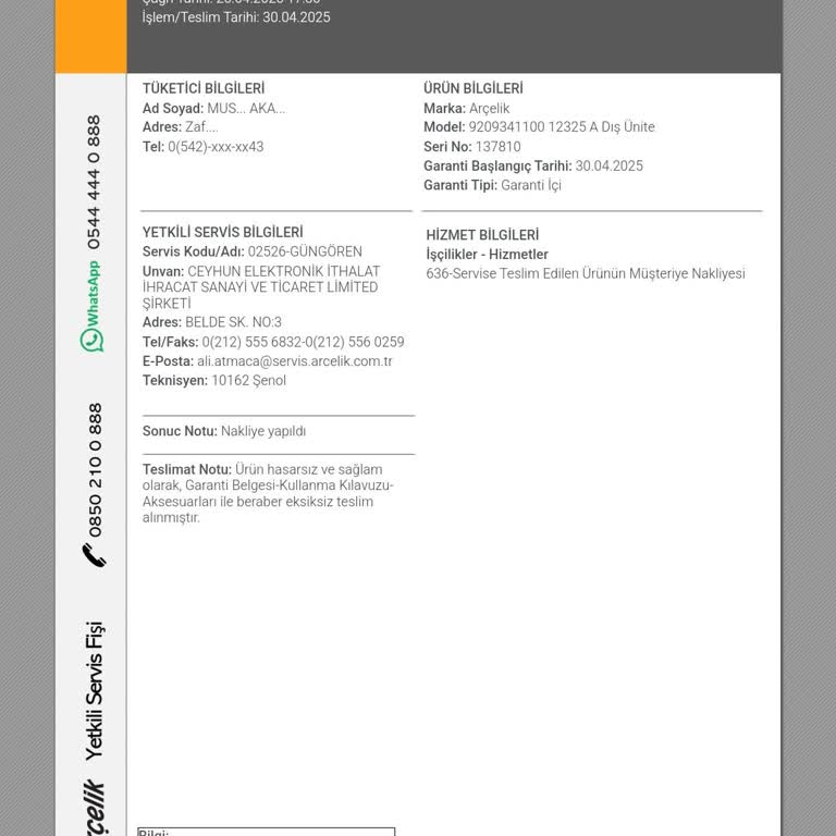 Klima Montajında Vakumlama Yapılmadı, Değişim Talep Ediyorum