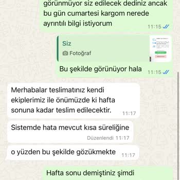 Kargo Teslimatı Ve Bilgilendirme Eksikliği Nedeniyle Yaşanan Mağduriyet