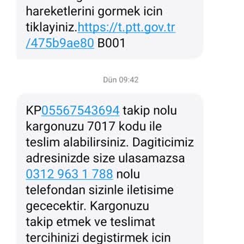 PTT Kargo Teslimatında Bilgilendirme Eksikliği Ve Hatalı İade Süreci