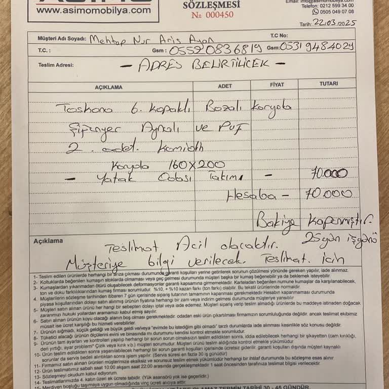 Aylarca Teslim Edilmeyen Ürün Ve İlgisiz Müşteri Hizmetiyle Yaşanan Mağduriyet