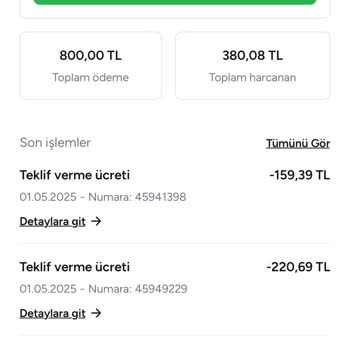 Teklifleri Ve Fırsatları Görüntüleyememe Sorunu Tekrarlandı