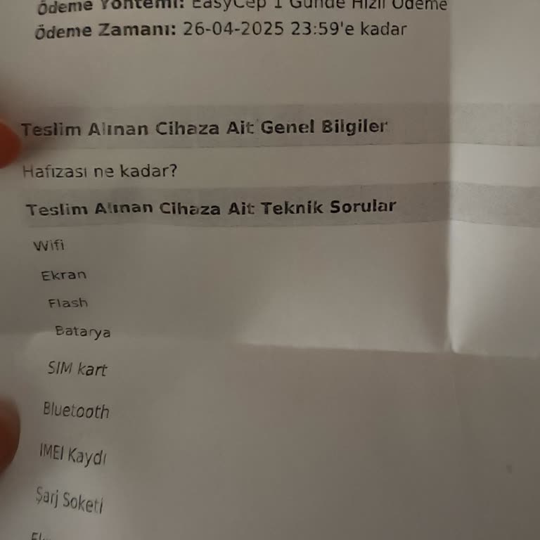 Cihaz Satışı Sonrası Geciken Ödeme Ve Mağduriyet