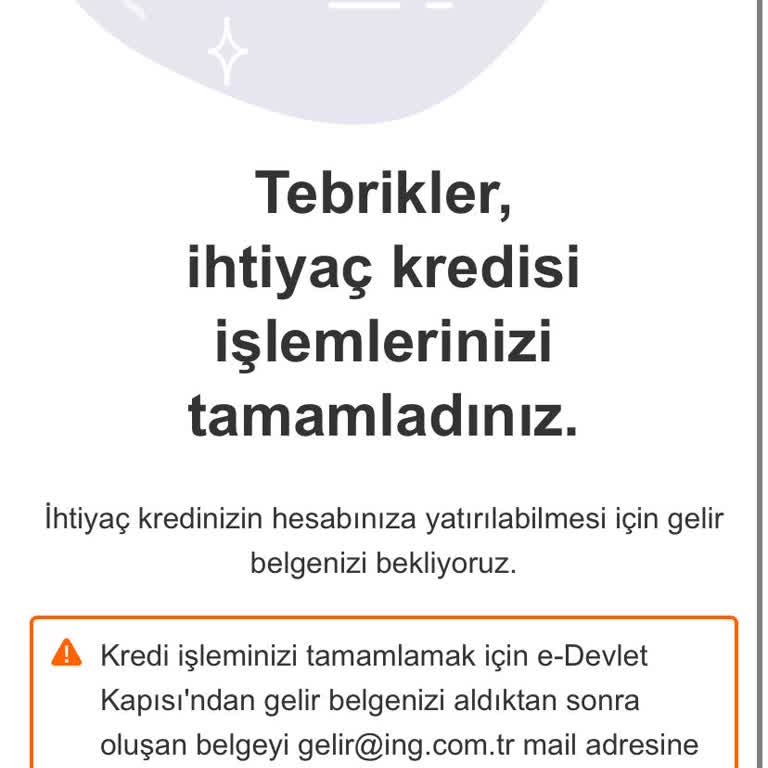 Onaylanan Kredim Hâlâ Hesabıma Yatmadı