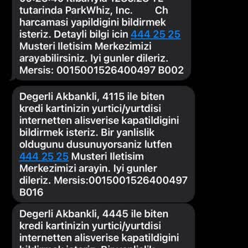 Akbank Kartımdan İzinsiz Yurt Dışı İşlemleri Ve Güven Sorunu