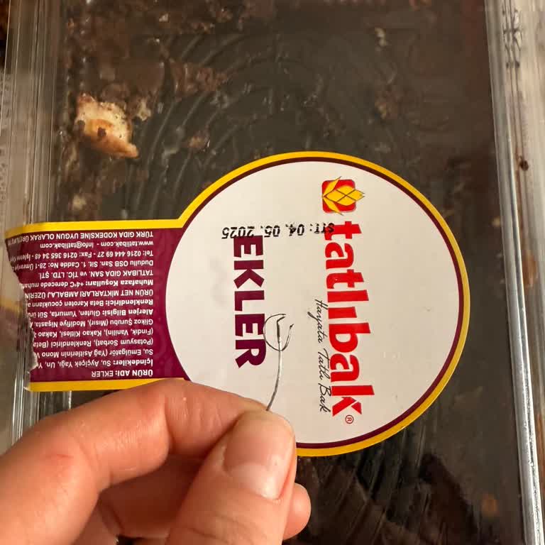 Aldığım Eklerin İçinden Yabancı Cisim Çıkması Endişe Yarattı