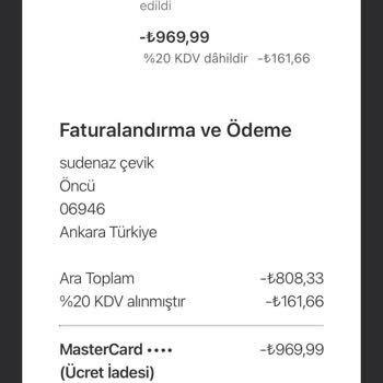 Apple Store İade Sürecinde Para Hesabıma Geçmedi