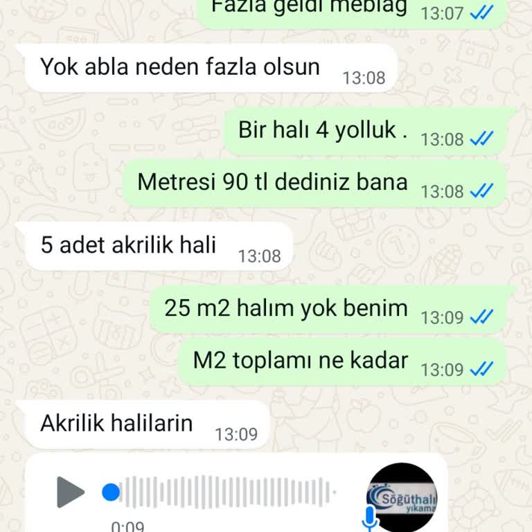Halı Yıkama Fiyatı Teslimatta Aniden Arttı, Eksik Bilgilendirme Yapıldı