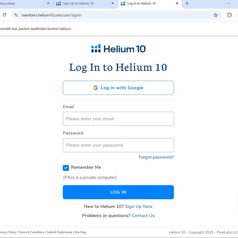 Hellium 10 Uygulamasında Sürekli Erişim Sorunu Ve Destek Eksikliği