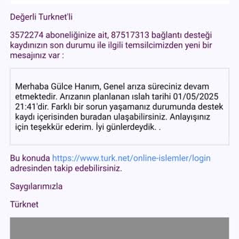 TurkNet İki Gündür Süren İnternet Kesintisini Çözemiyor