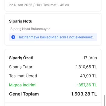Migros Fazla Tahsilat Yaptı Paramı İade Etmiyor Mağduriyetim Sürüyor