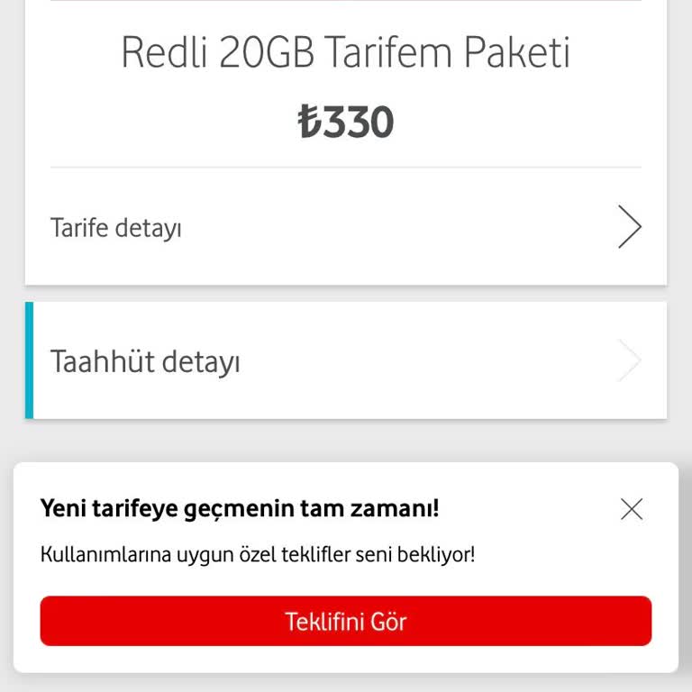 Tarife Paket Fiyatı Dışında Fazla Fatura Kesilmesi