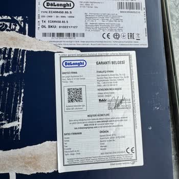 Delonghi Kahve Makinesi Sürekli Arızalanıyor, Servis Sorunları Çözmüyor