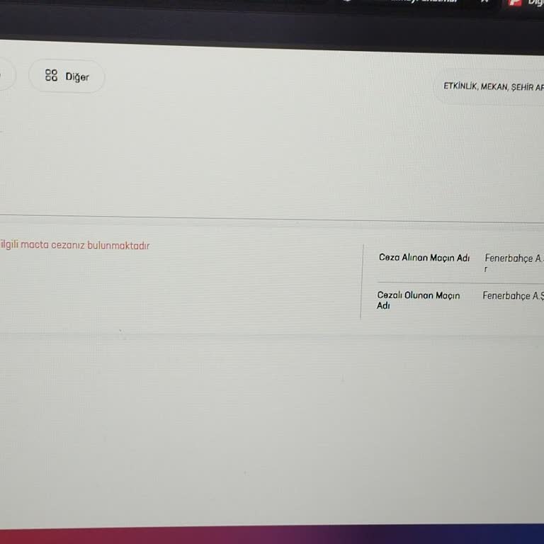 Haksız Yere Küfür Cezası Nedeniyle Maçlara Gidemiyorum