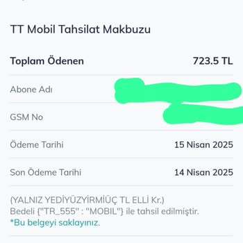 1 Gün Gecikmeye 77,90 TL Gecikme Bedeli Ve Yetersiz Müşteri Hizmetleri