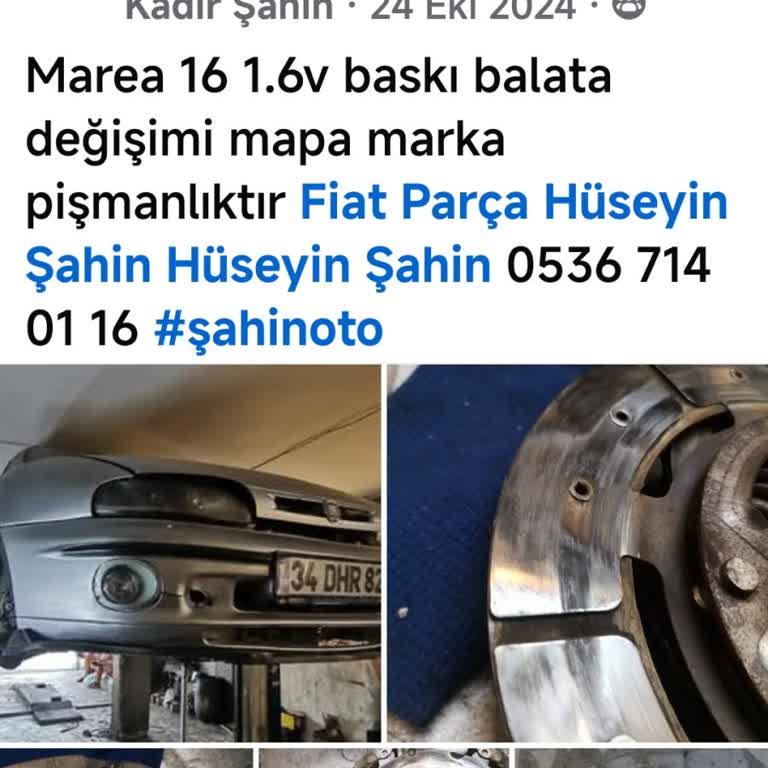 Kalitesiz Balata Yüzünden Yolda Kaldım