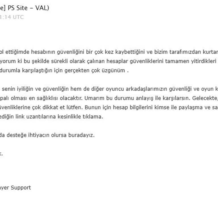 Hesabım Haksız Yere Kalıcı Olarak Devre Dışı Bırakıldı, Destek Yanıt Vermiyor