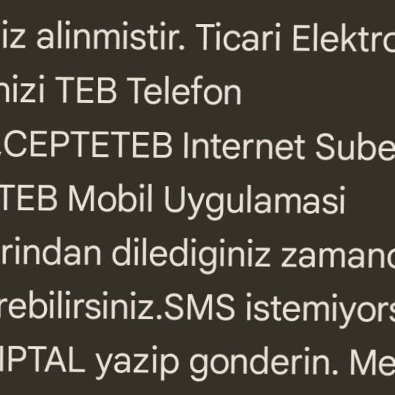 TEB'de Hesap Açılışı Sonrası Kişisel Bilgi İmhasında Yaşanan Zorluk