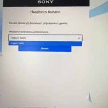PlayStation Türkiye Ps Network Giriş Hatası