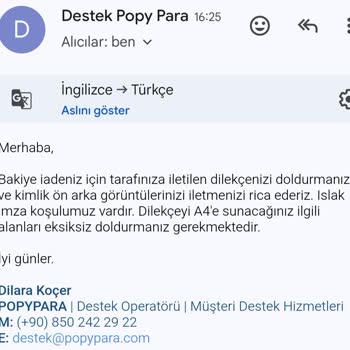 Kimlik Bilgilerim Alındı, Hesabım Onaylanmadı!