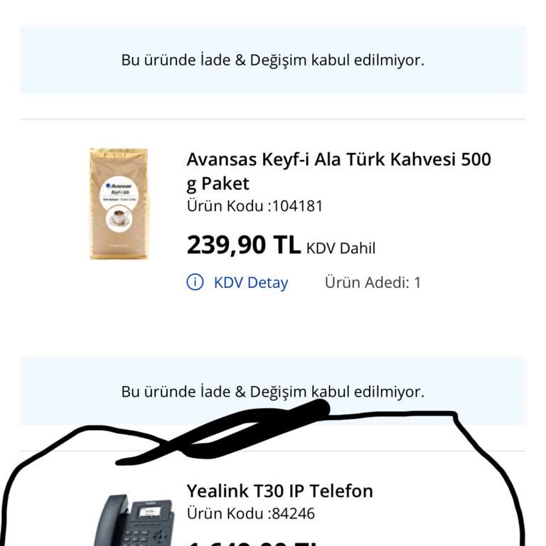 Kullanılmamış Ürün İçin İade Engeli: Müşteri Haklarıma Saygı Bekliyorum