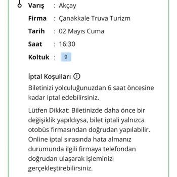 Dönüş Bileti İndirim Kodu SMS Olarak Gelmedi